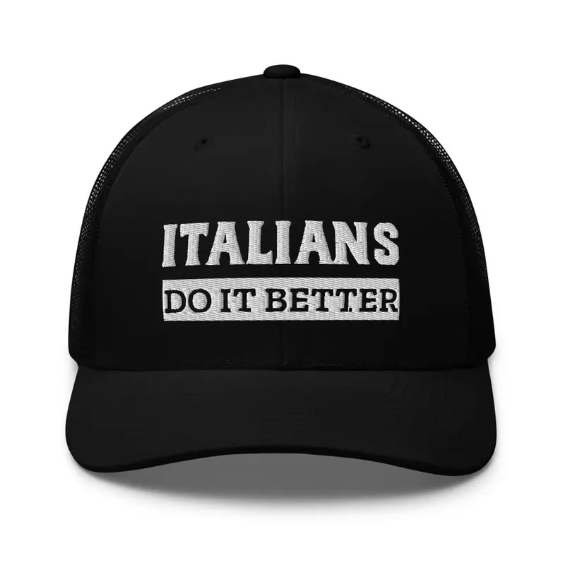 Italians Do It Better